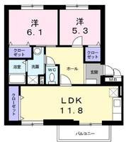 物件の間取り画像