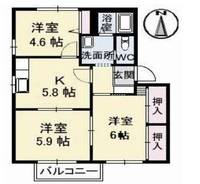 物件の間取り画像