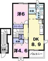ミストラルB203の間取り