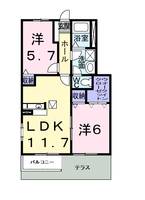 物件の間取り画像