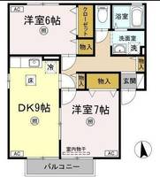 物件の間取り画像