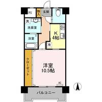 マンション ベアーズクラブ303の間取り