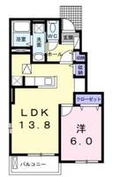 ルーラルシティ 成合102の間取り