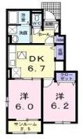 物件の間取り画像
