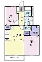 物件の間取り画像