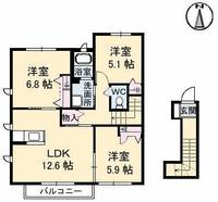 物件の間取り画像