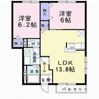 物件の間取り画像