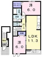 物件の間取り画像
