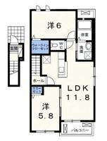 物件の間取り画像