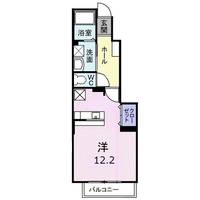 ハイツ コンチェルトB102の間取り