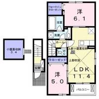 物件の間取り画像