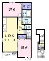 物件の間取り画像