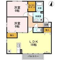 物件の間取り画像