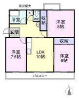 物件の間取り画像