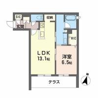 ソール デ リーブル 西町101の間取り