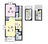 物件の間取り画像