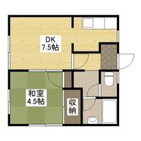 ジュネス三成201の間取り