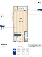 アマーレ梅林205の間取り