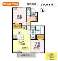 物件の間取り画像