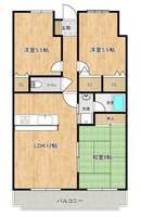 ドリームタウン三和A棟501の間取り