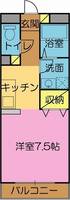 カーサ・ピッコラ伊勢崎106の間取り