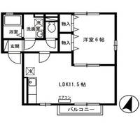 物件の間取り画像