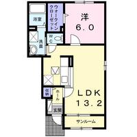 ステラ―ト ホワイト103の間取り