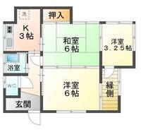 青森県弘前市山王町14-10(一戸建)の賃貸物件の間取り
