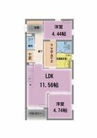 (仮称)柳丸マンション205の間取り
