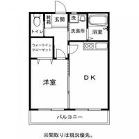 カトルセゾン406の間取り