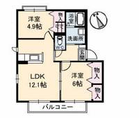 物件の間取り画像