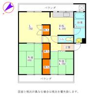 第一岡崎マンション201の間取り