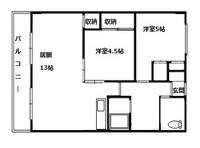 物件の間取り画像