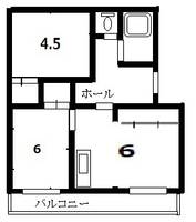 物件の間取り画像