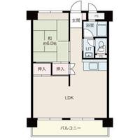 松河戸住宅704の間取り