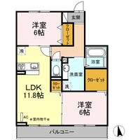 Lemons蓮正寺303の間取り