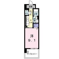 エクレセンス新富207の間取り