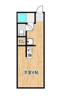 山城リバーハイツ401の間取り