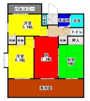 物件の間取り画像