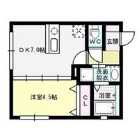 KAP六本松の間取り
