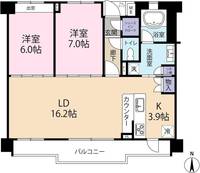 パークハウス警固フォレストの間取り