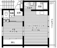 物件の間取り画像