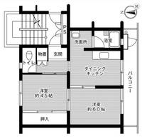 Vellegehouse末石Ⅱ407の間取り