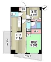 パークビュー北本801の間取り