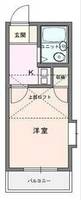 タウンコート日進104の間取り