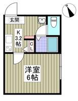 クレストコート春日部202の間取り