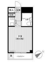 ラ・レジダンス・ド・タクマ302の間取り