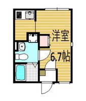 ASAHI東池袋202の間取り