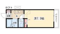 エトワール206の間取り