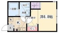 カーサフェリス古淵202の間取り